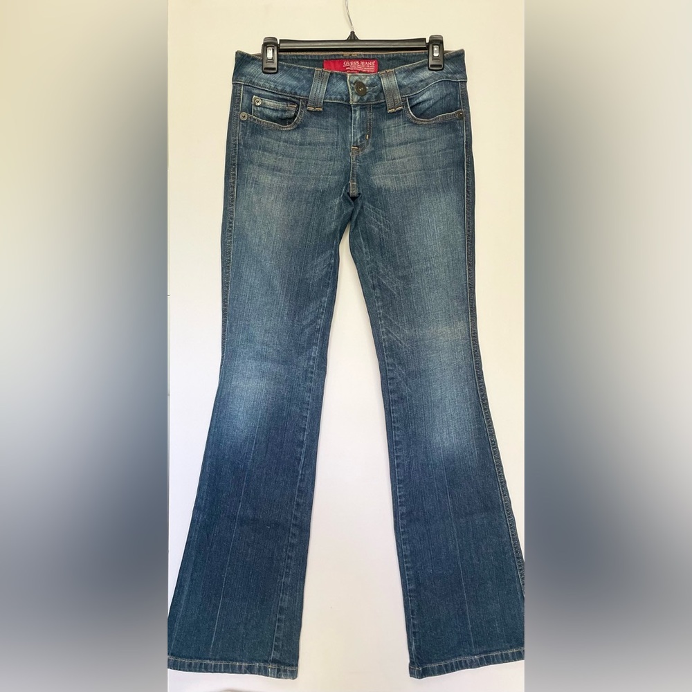 Guess Sweetheart Flare Stretch Vintage Jean For Womens
